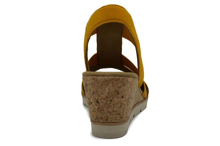 Gabor nu pieds sandale 65750sand jaune2987601_4