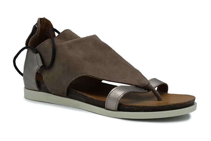 Muratti nu pieds sandale meailles taupe2989701_5