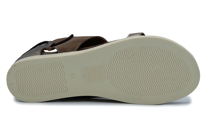 Muratti nu pieds sandale meailles taupe2989701_6