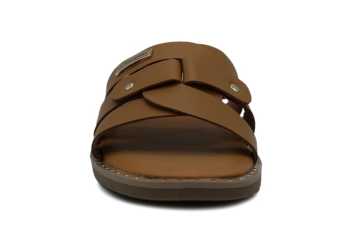 Les tropeziennes nu pieds sandale carola mule camel2993002_3