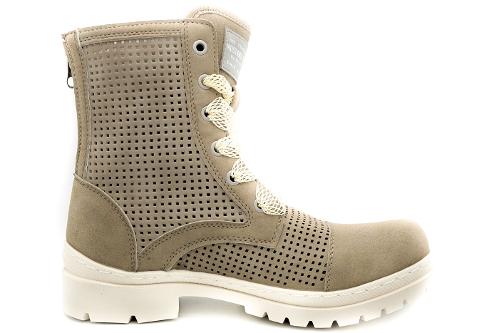 Mustang bottines 1207506 taupe