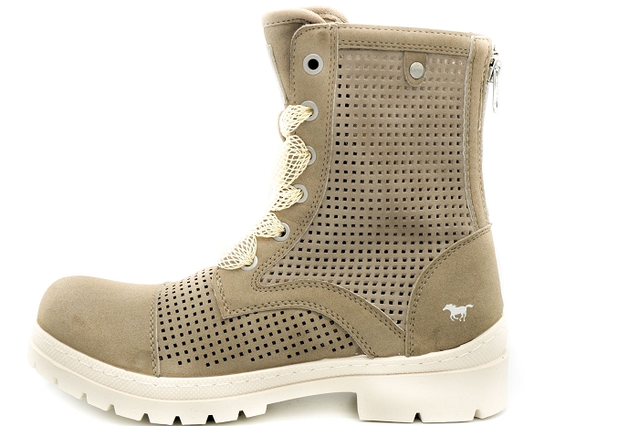 Mustang boots bottines 1207506 taupe2995401_2