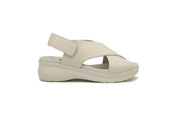 Pedro mirales nu pieds sandale 15082 blanc