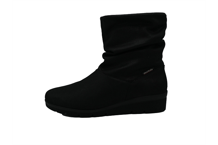 Mephisto boots bottines neliana vernis noir3011501_2