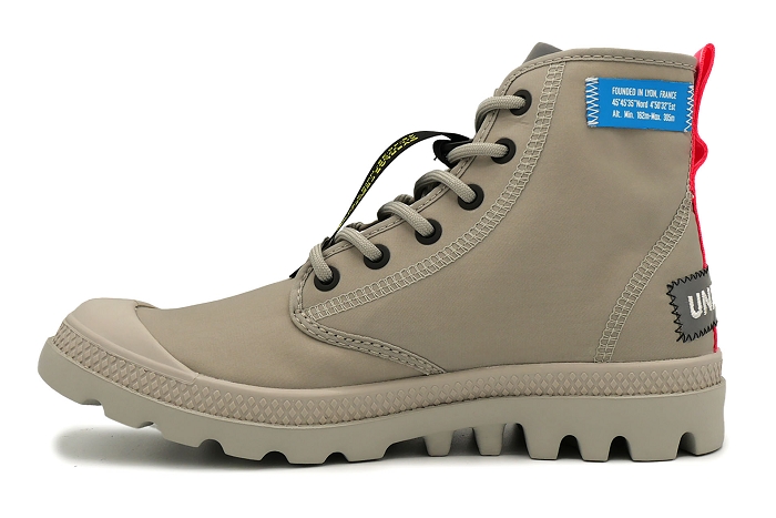 Palladium boots bottines lite ovb neon gris3013102_2