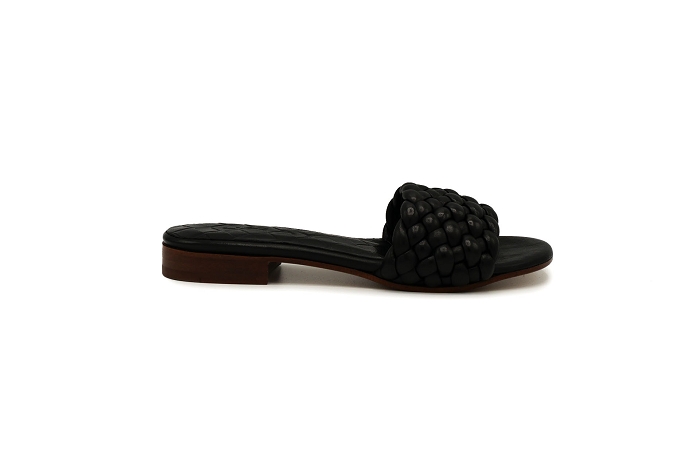 Jhay nu pieds sandale 5179tresse noir