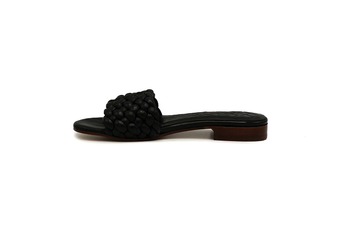 Jhay nu pieds sandale 5179tresse noir3014202_2