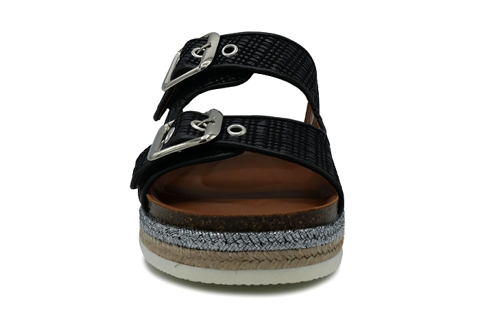 Akula nu pieds sandale 1009 cuir noir3017201_3