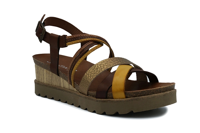 Xapatan nu pieds sandale 1536 marron3019801_5