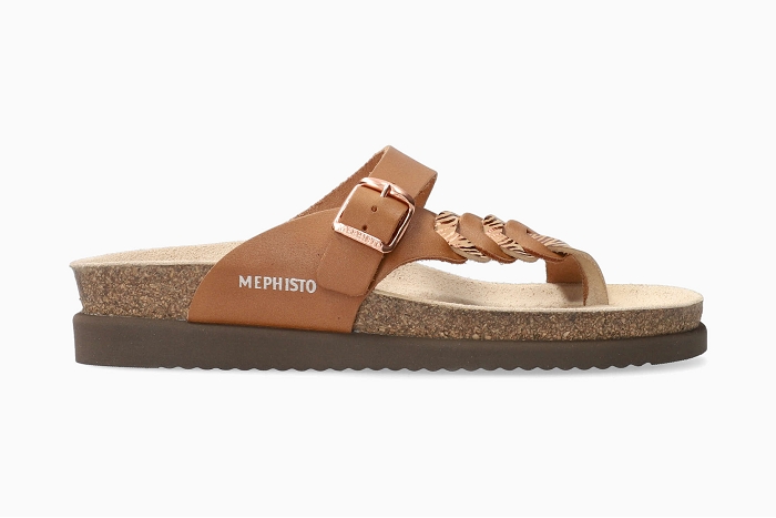 Mephisto nu pieds sandale heleonore camel