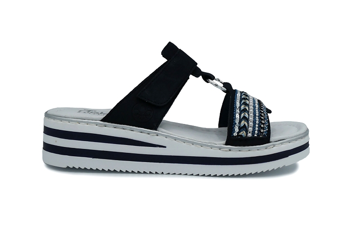Rieker nu pieds sandale v02m6 bleu