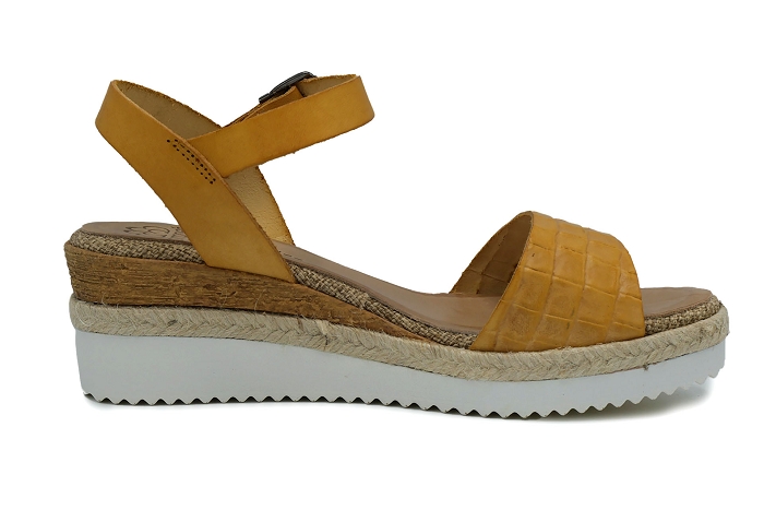 Porronet nu pieds sandale 2634 jaune