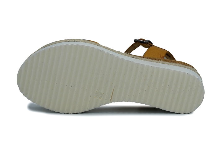 Porronet nu pieds sandale 2634 jaune3022903_4