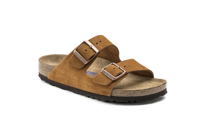 Birkenstock nu pieds sandale arizona bs vel cognac cognac