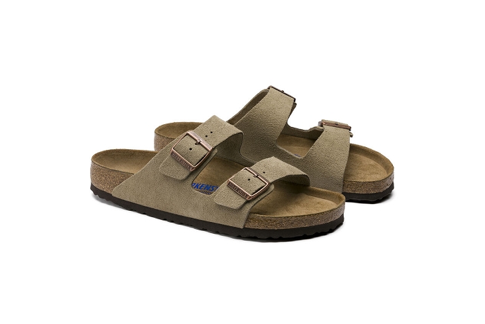 Birkenstock nu pieds sandale arizona bs vel taupe095303 taupe3024702_3