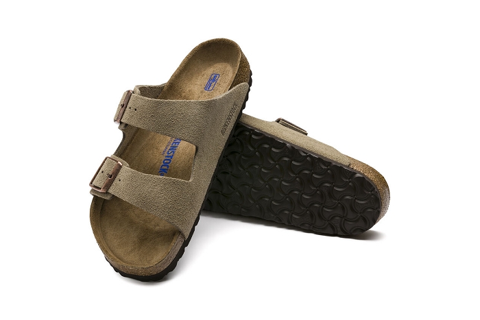 Birkenstock nu pieds sandale arizona bs vel taupe taupe3024702_6