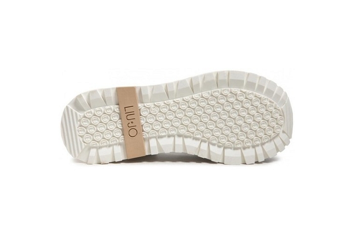Liu jo nu pieds sandale maxi wonder sandal blanc or3024901_3