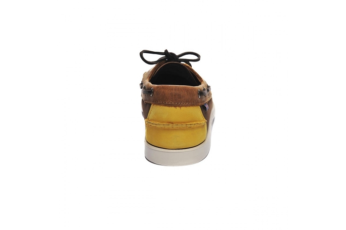 Sebago bateaux portland 7002 marron jaune3025301_3