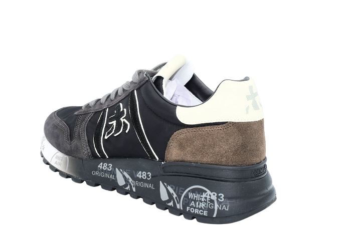 Premiata baskets lander 4951 gris3025901_3