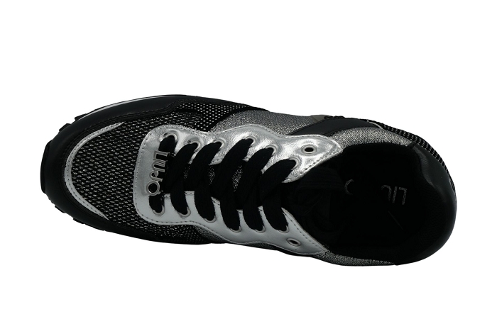 Liu jo baskets wonder 1 sneaker noir argent3026201_5