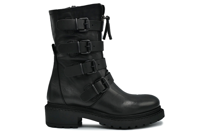 Metisse boots bottines ma216  bcles noir
