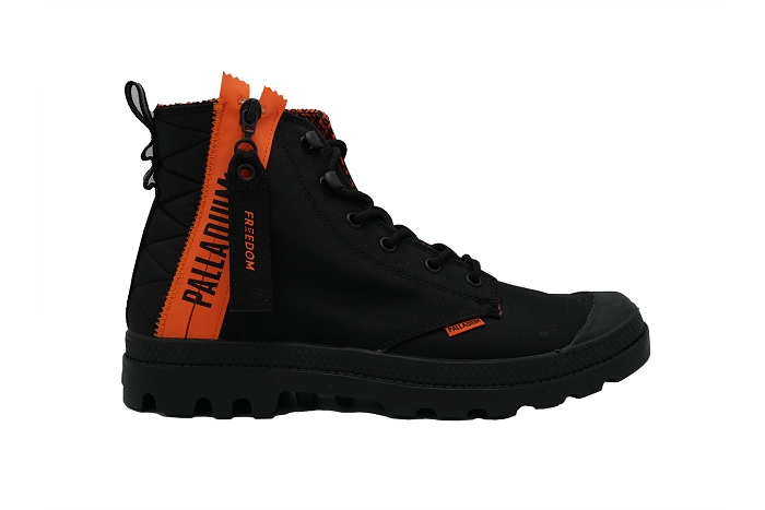 Palladium boots bottines pampa unlcked zip noir