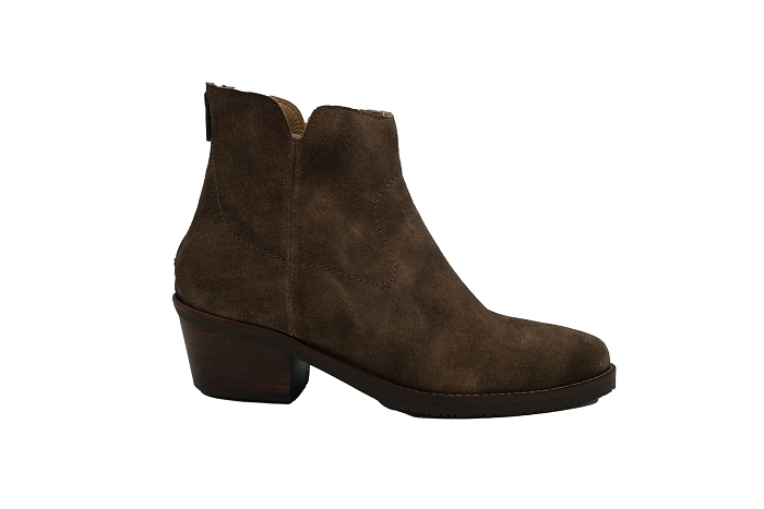 Ecow boots bottines alcala taupe