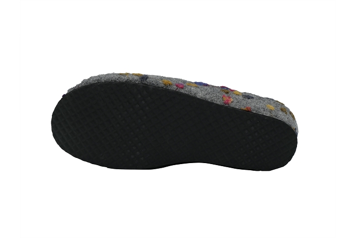 Ara pantoufle 29991fleurs anthracite3053001_4