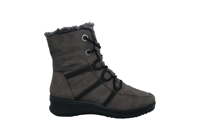 Ara boots bottines 48554  lh goretex gris