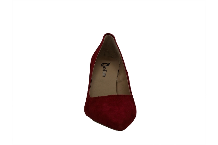 Qootum escarpin 11471buck buck rouge3058202_3