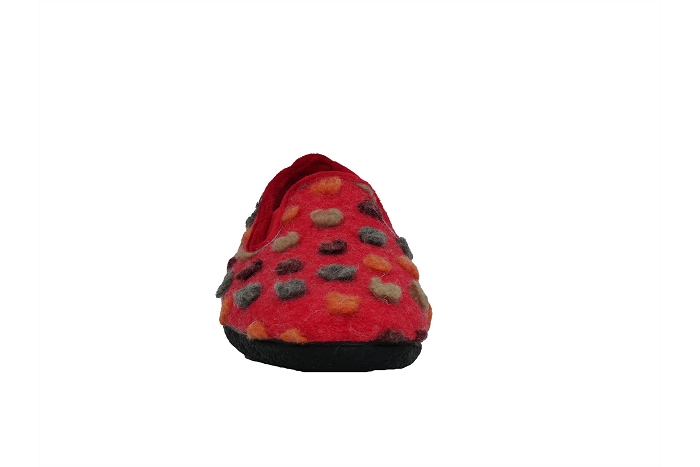 Semelflex pantoufle violaine rouge3058302_4