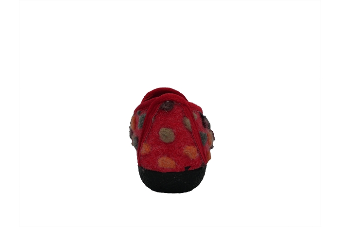 Semelflex pantoufle violaine rouge3058302_5