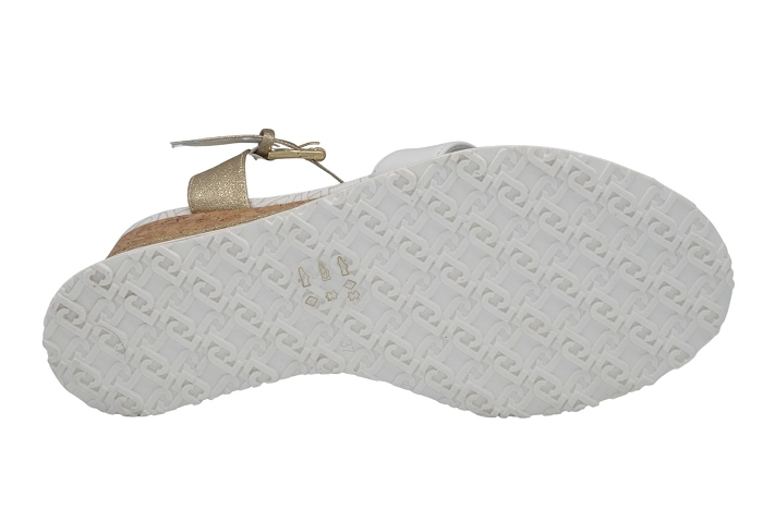 Liu jo nu pieds sandale nicole 06sand blanc or3069402_6