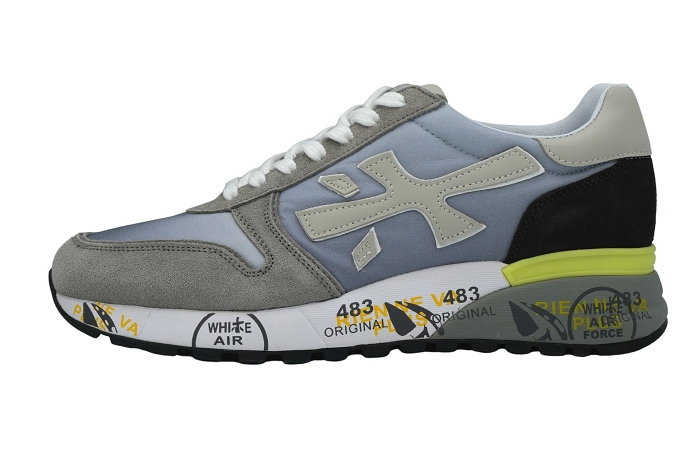 Premiata baskets mick 5691 gris bleu3074201_2