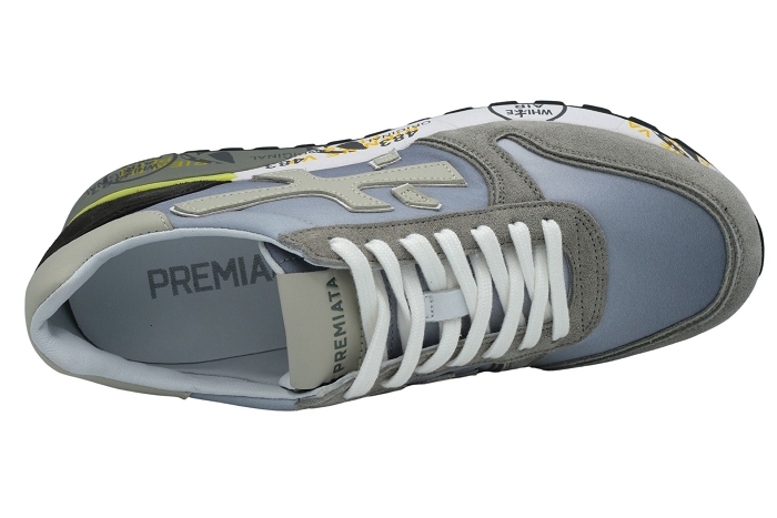 Premiata baskets mick 5691 gris bleu3074201_5