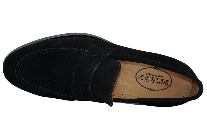 Brett and sons mocassin 4418 moc velours noir3078101_5