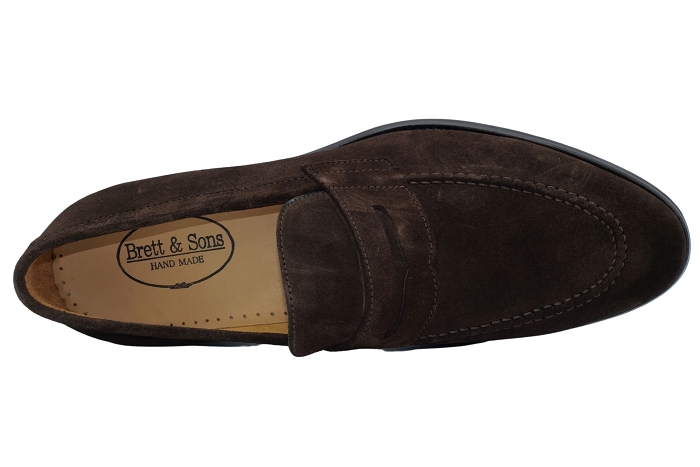 Brett and sons mocassin 4418 moc buck marron3078102_5