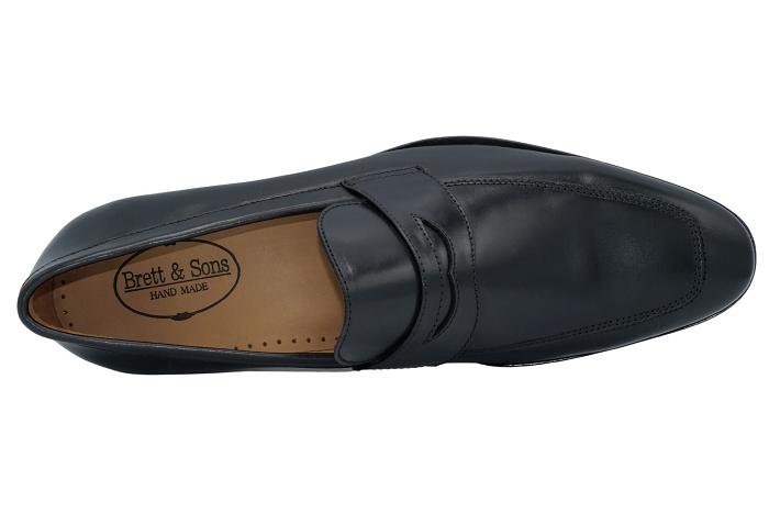 Brett and sons mocassin 4491 cuir noir3078401_5