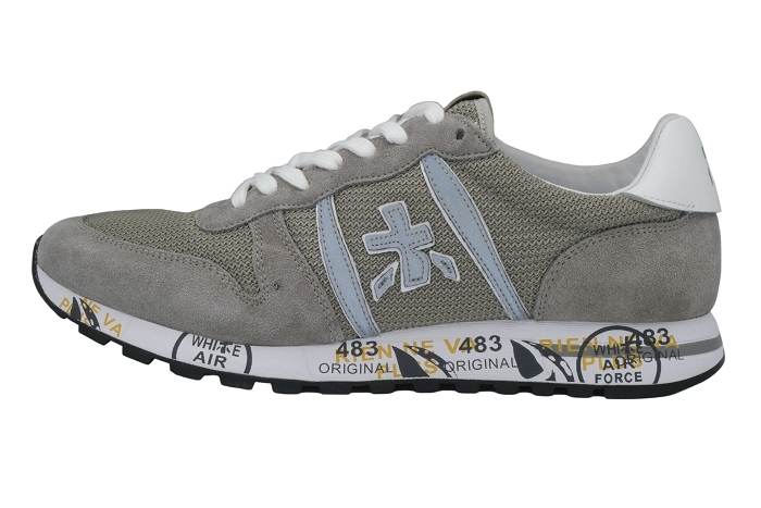 Premiata baskets eric 5674 gris kaki3078701_2