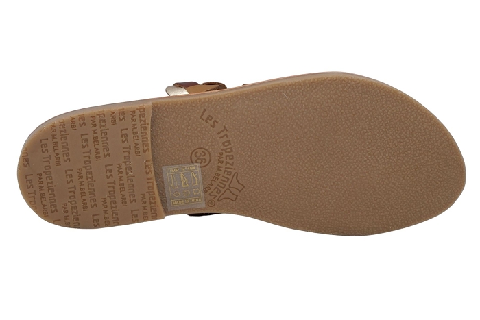 Les tropeziennes nu pieds sandale hypnos tan3080401_5