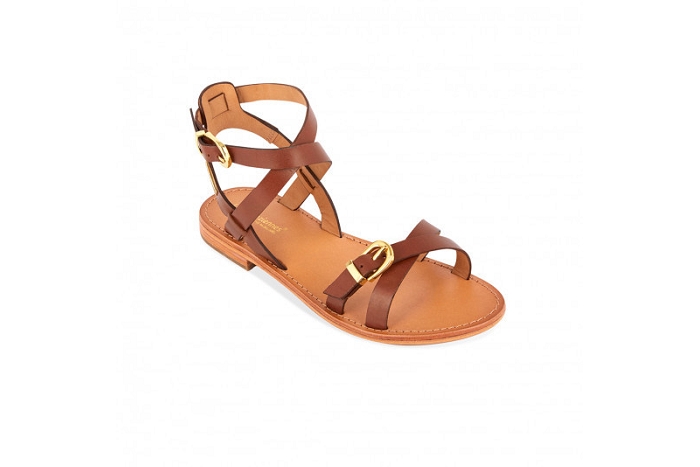 Les tropeziennes nu pieds sandale hepana tan3082201_2