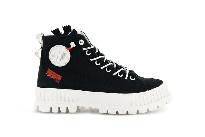 Palladium boots bottines pallashock back zip noir