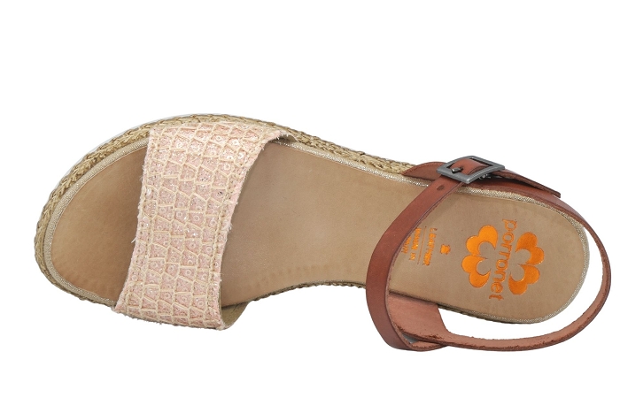 Porronet nu pieds sandale 2716 tan3084502_4