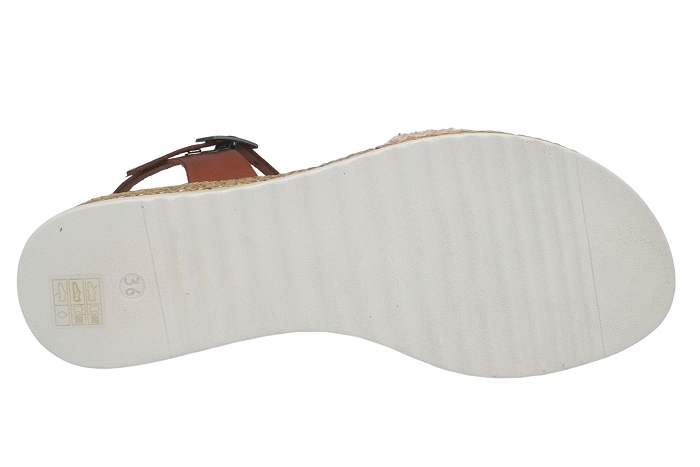 Porronet nu pieds sandale 2716 tan3084502_5