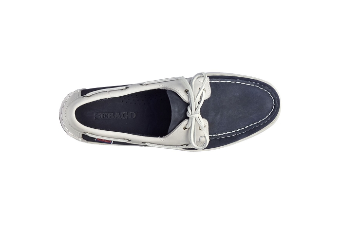 Sebago bateaux portland archie 7111 gris bleu3084701_3