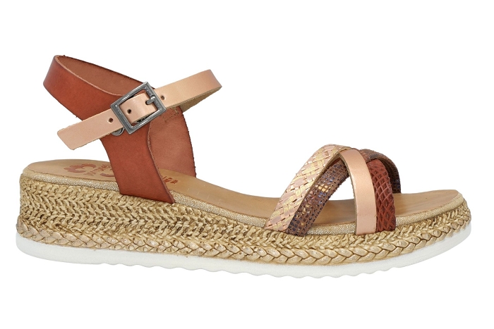 Porronet nu pieds sandale 2711 tan rose tan