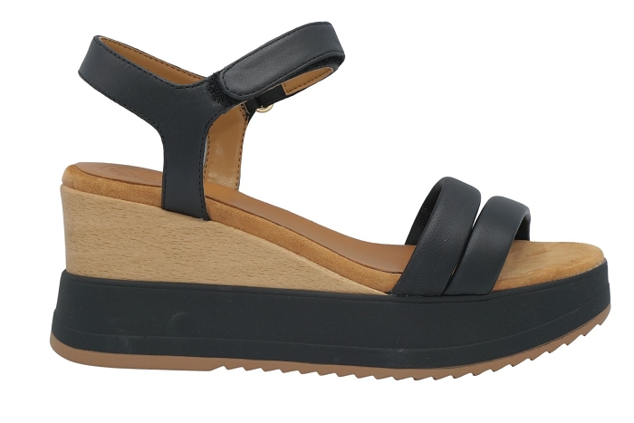 Unisa nu pieds sandale kumo comp noir