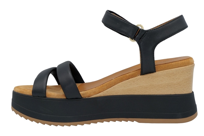 Unisa nu pieds sandale kumo comp noir3086601_2