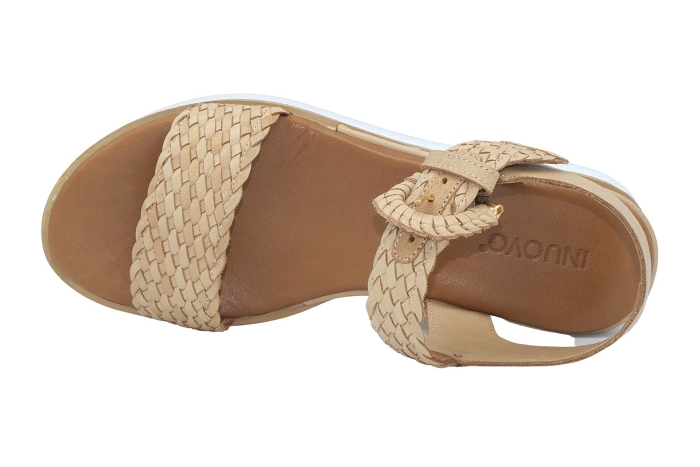 Inuovo nu pieds sandale 113031scissors tan3087701_3