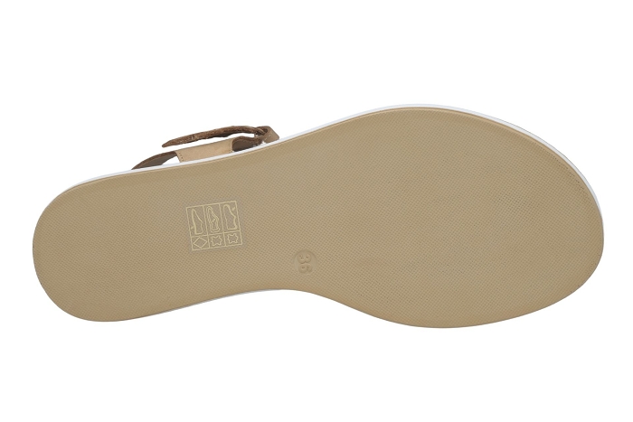 Inuovo nu pieds sandale 113031scissors tan3087701_4